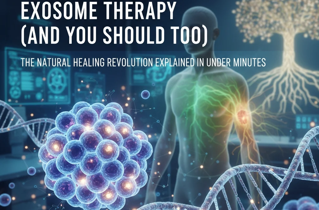 Why Everyone Is Talking About Exosome Therapy (And You Should Too): The Natural Healing Revolution Explained in Under 3 Minutes