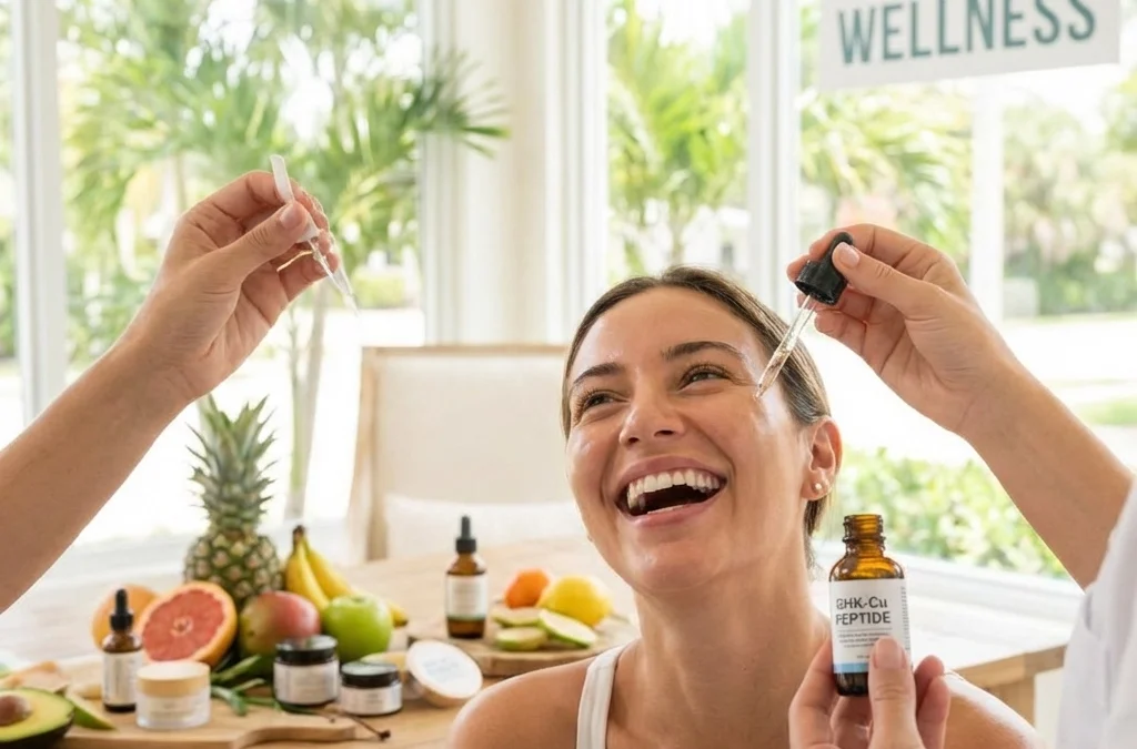 GHK Peptide Benefits for Collagen, Skin, and Hair Health in South Miami & Pinecrest