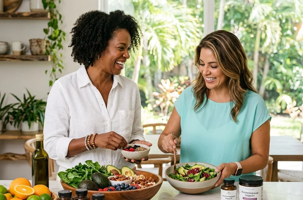 Thriving Through Perimenopause: Essential Foods and Supplements for Women in South Miami & Pinecrest
